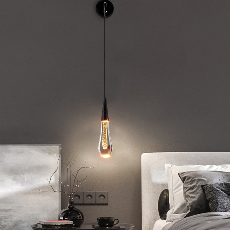 Elara Crystal Elegance Wall SconceKevin Studio Black