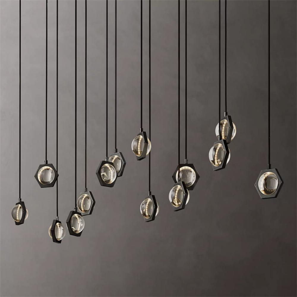 Eclavia Linear Chandelier 54"