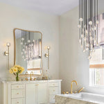 Boulle Round Cluster Chandelier 24"