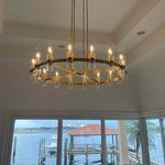 Ravello Round Chandelier 48"