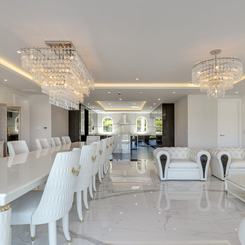 Marvion Tiered Round Chandelier 60"