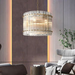Sanrico Glass Round Chandelier 22"