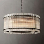 Sanrico Glass Round Chandelier 37"
