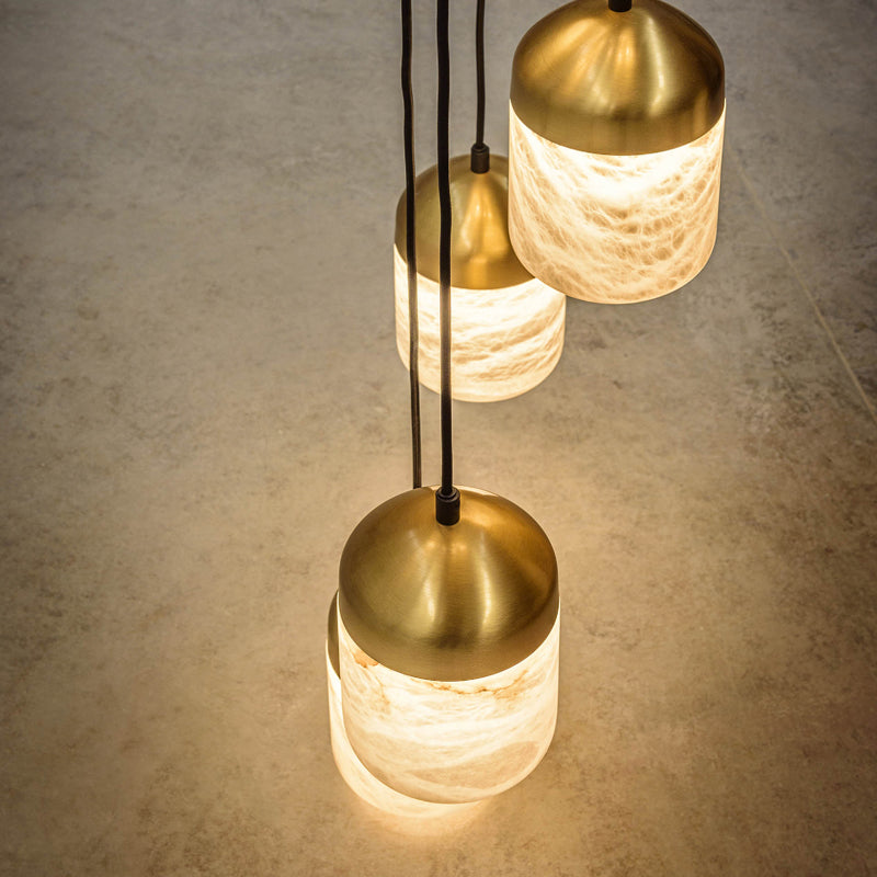 Alabaster Multi-Light Chandelier