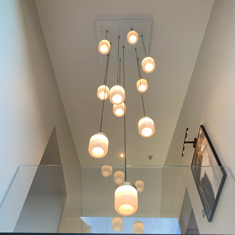 Alabaster Multi-Light Chandelier