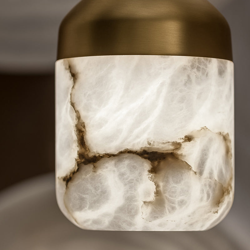 Alabaster Multi-Light Chandelier