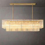 Aventis Rectangular Chandelier 54"