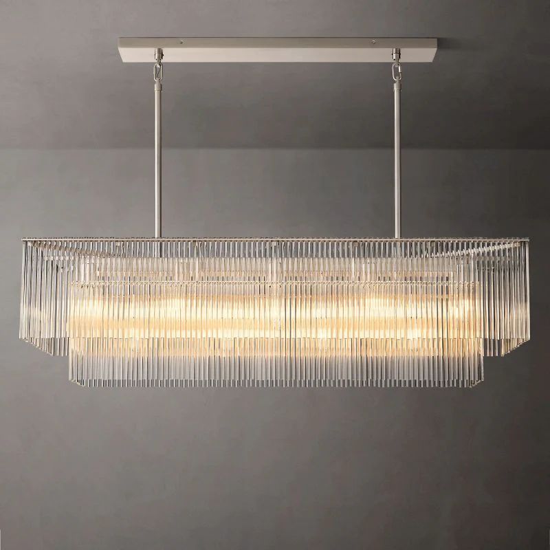 Aventis Rectangular Chandelier 54"
