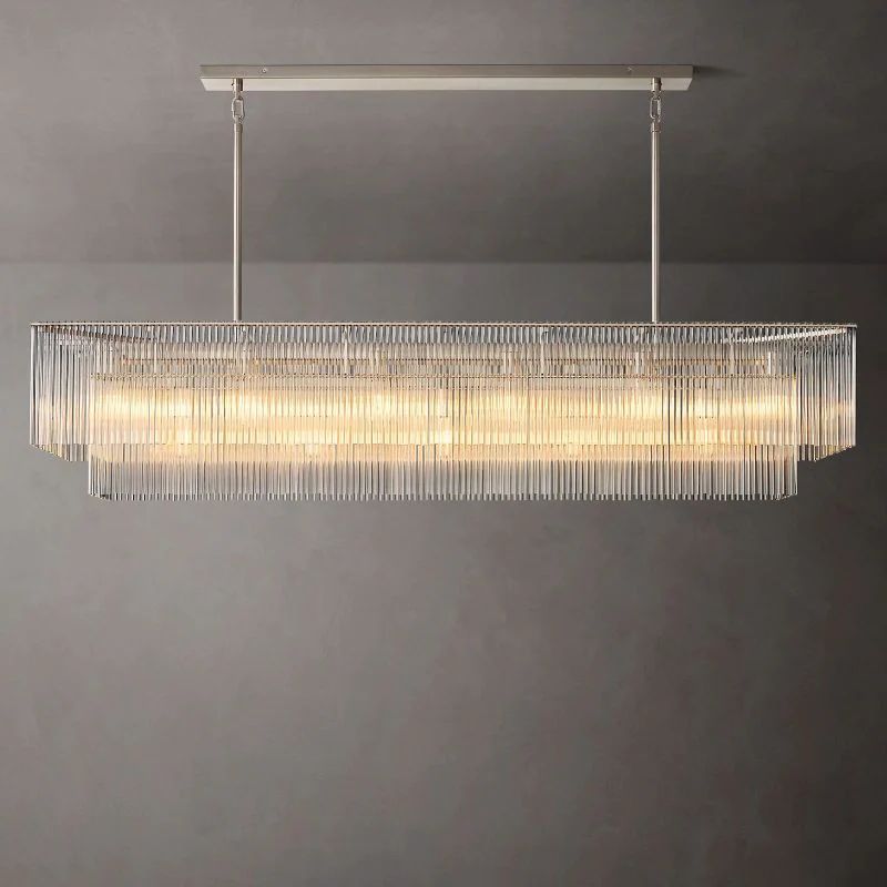 Aventis Rectangular Chandelier 72"