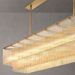 Aventis Rectangular Chandelier 72"