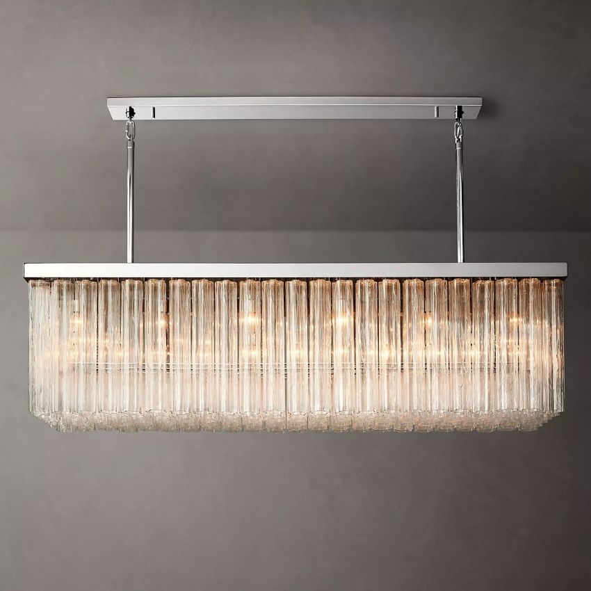 Chalune Rectangle Chandelier 73"