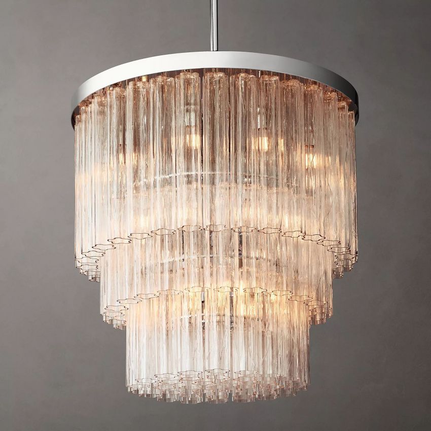 Chalune Three-Tier Round Chandelier 36"
