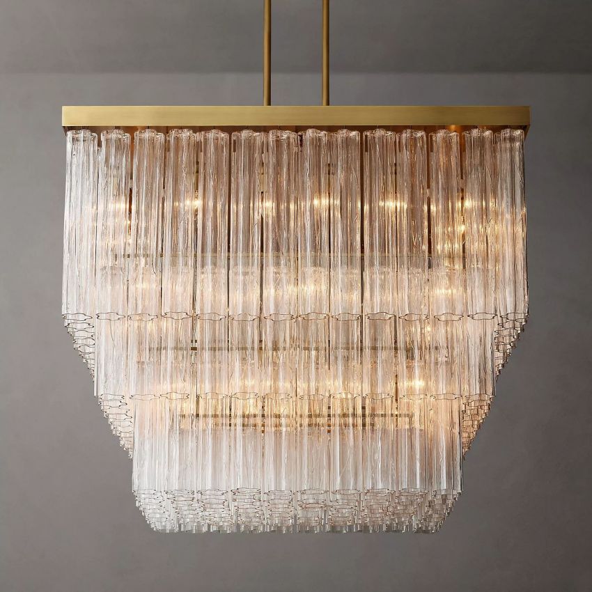 Chalune Square Chandelier 45"