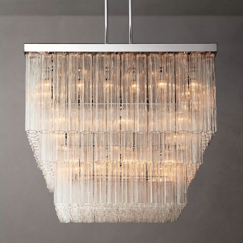 Chalune Square Chandelier 45"