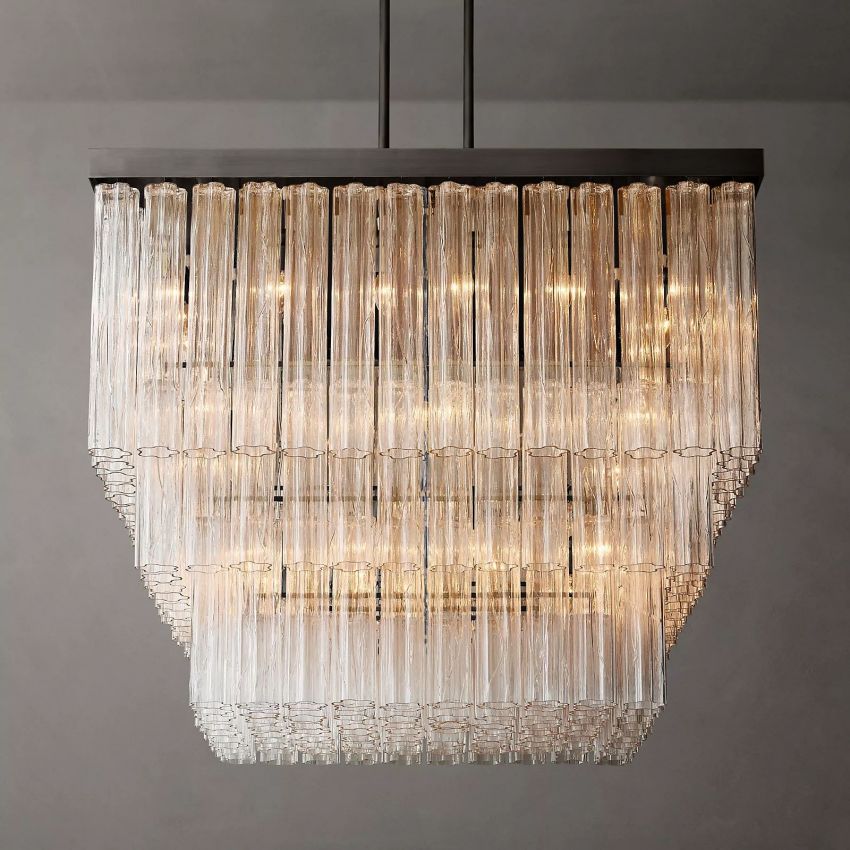 Chalune Square Chandelier 45"