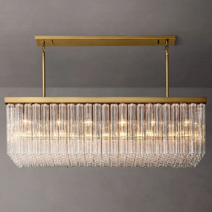 Chalune Rectangle Chandelier 73"
