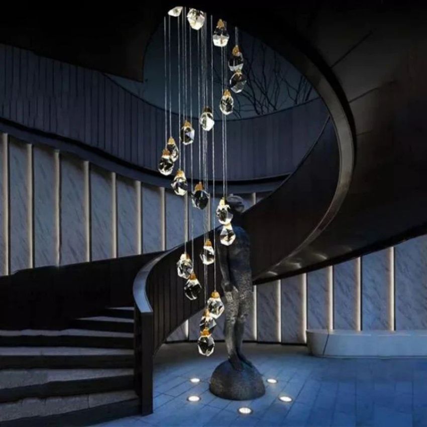 Angle Cluster Chandelier