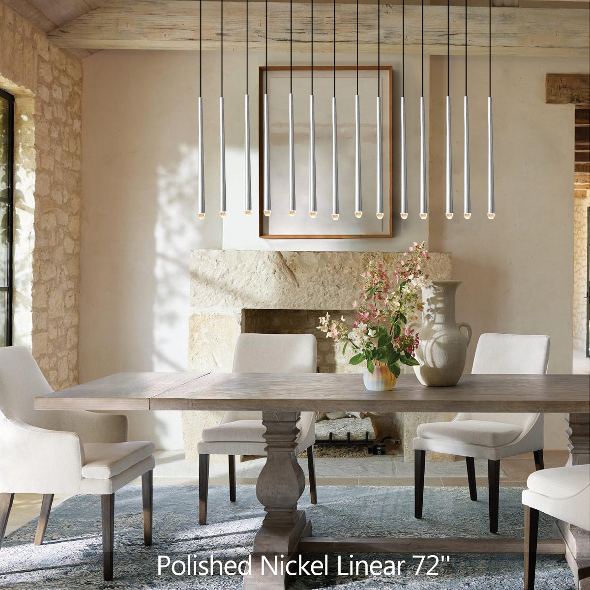 Alarico Linear Chandelier 72"