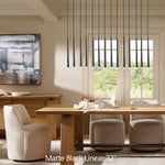 Alarico Linear Chandelier 72"