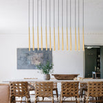 Alarico Linear Chandelier 72"