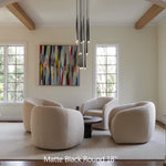 Alarico Round Chandelier 18"