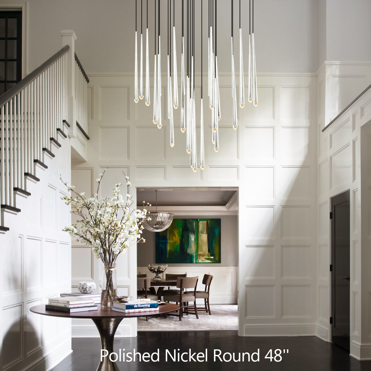 Alarico Round Chandelier 48"