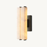 Astrelle Alabaster Double Wall Sconce
