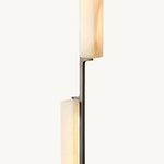 Astrelle Alabaster Linear Chandelier 54"