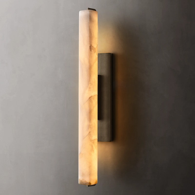 Astrelle Alabaster Single Wall Sconce