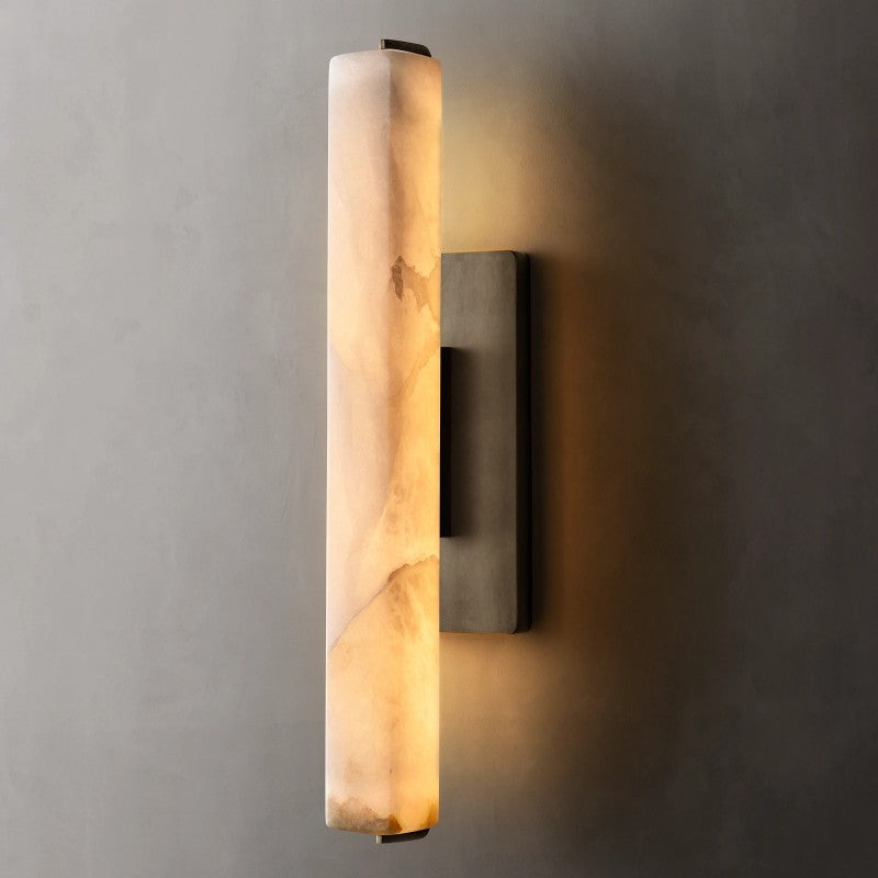 Astrelle Alabaster Single Wall Sconce