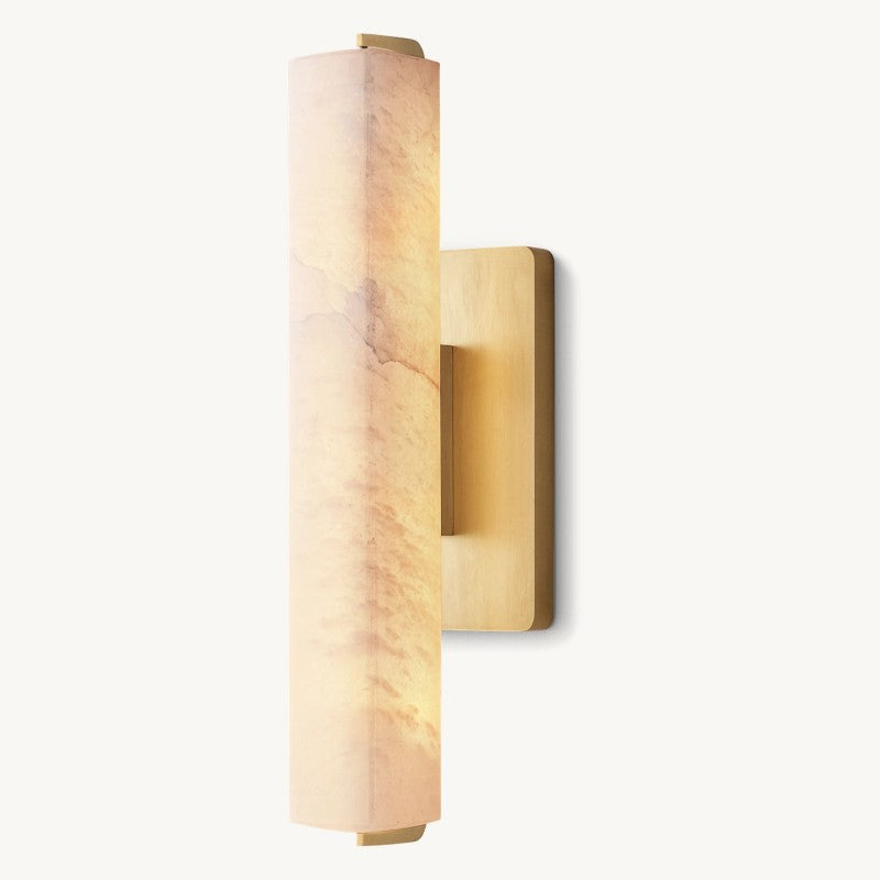 Astrelle Alabaster Single Wall Sconce