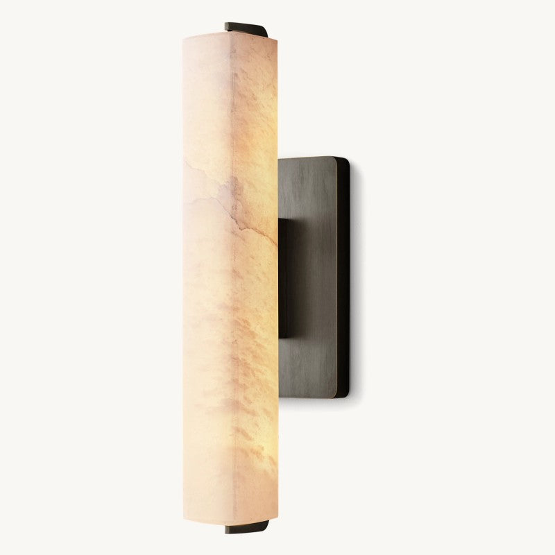 Astrelle Alabaster Single Wall Sconce