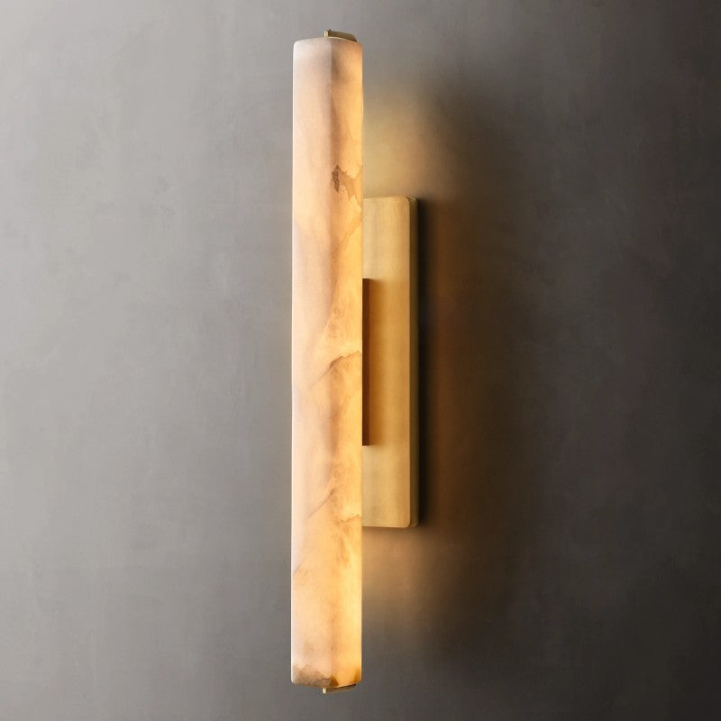 Astrelle Alabaster Single Wall Sconce