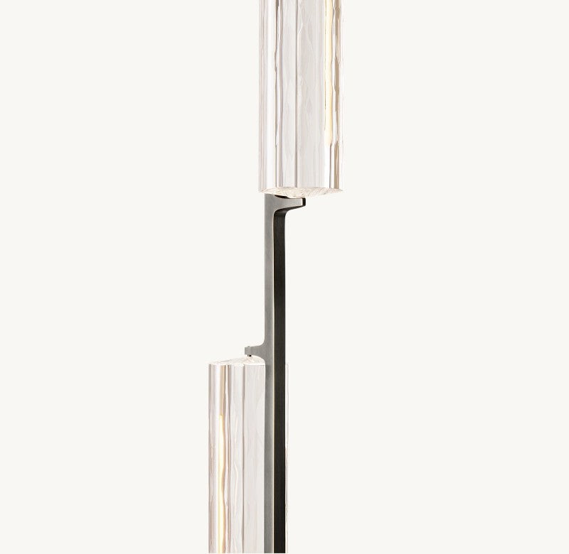 Astrelle Crystal Linear Chandelier 54"