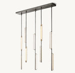 Astrelle Crystal Linear Chandelier 54"