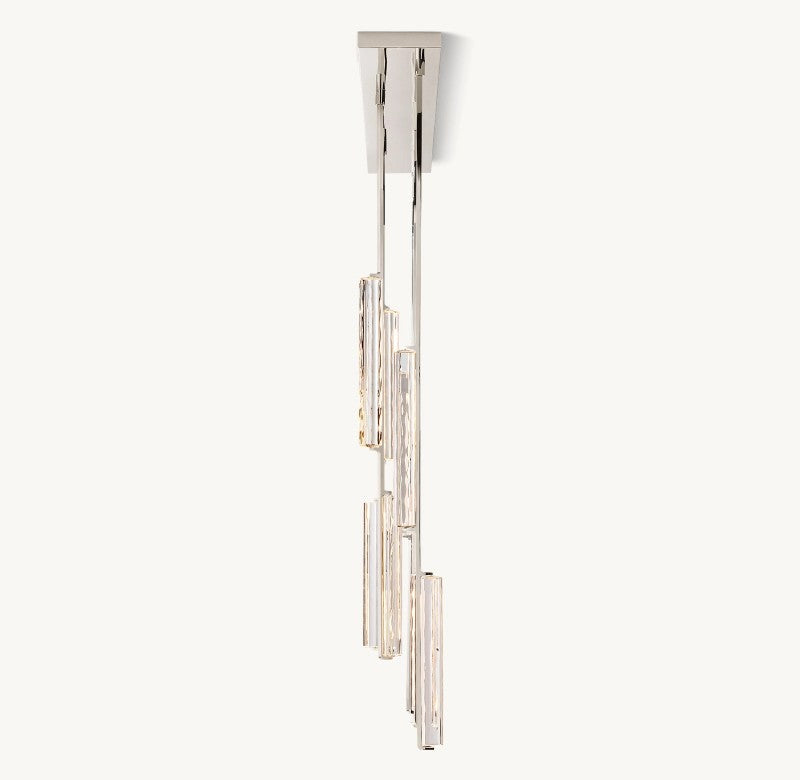 Astrelle Crystal Linear Chandelier 54"