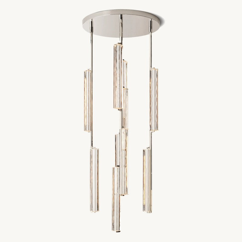 Astrelle Crystal Round Chandelier 24"