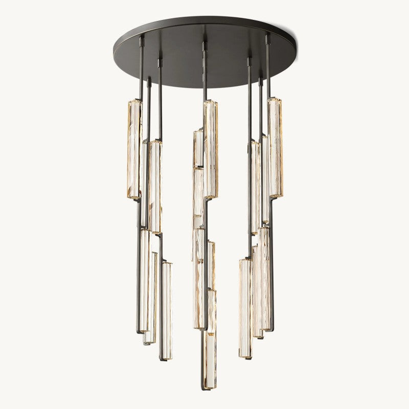Astrelle Crystal Round Chandelier 40"