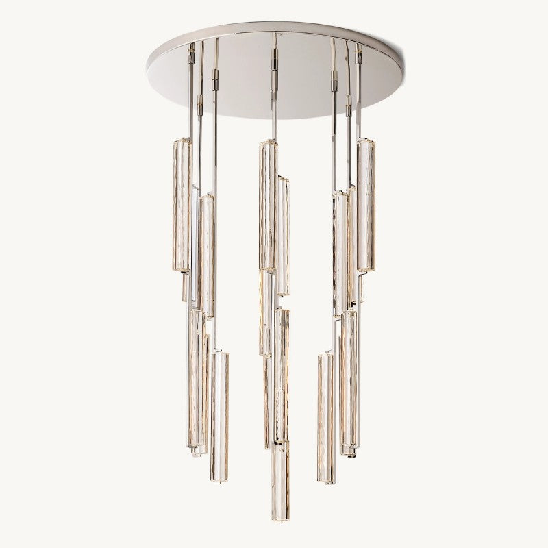 Astrelle Crystal Round Chandelier 40"