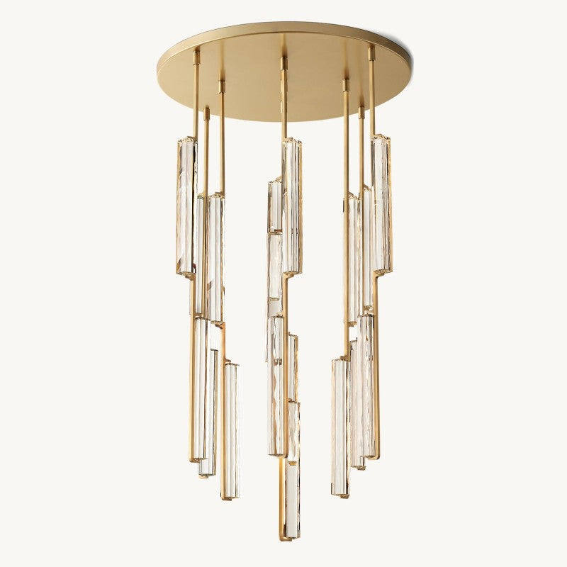 Astrelle Crystal Round Chandelier 40"