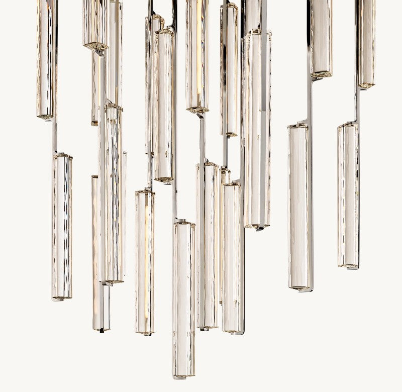 Astrelle Crystal Round Chandelier 56"