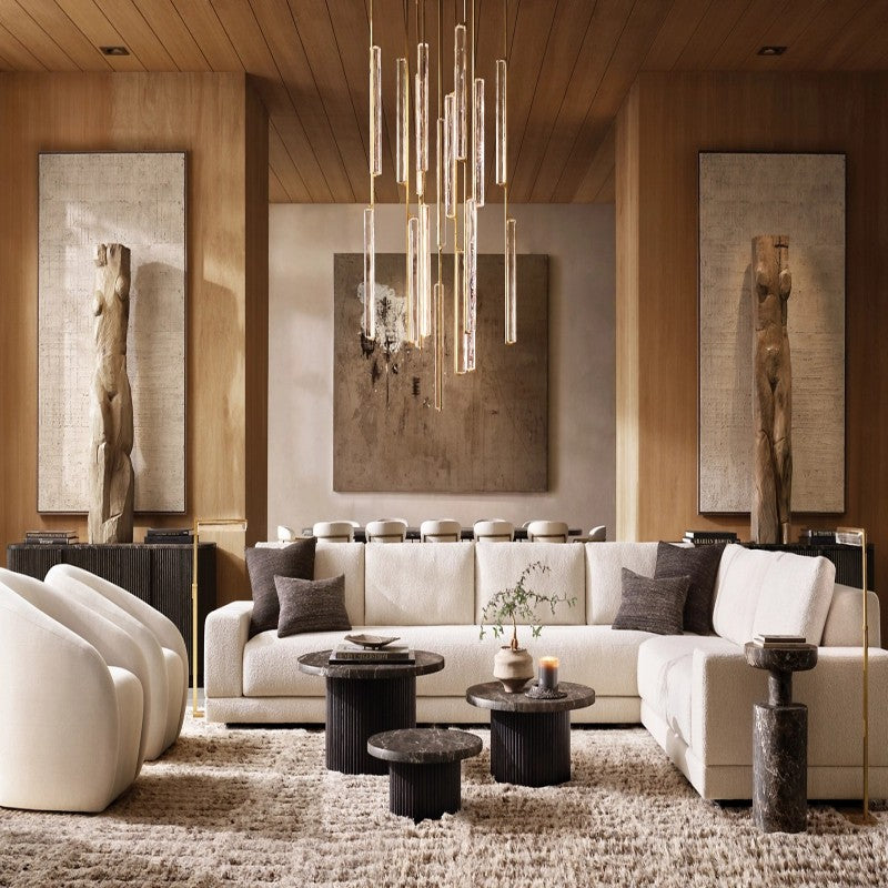 Astrelle Crystal Round Chandelier 56"