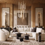 Astrelle Crystal Round Chandelier 56"