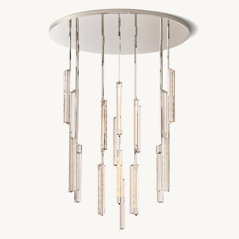 Astrelle Crystal Round Chandelier 56"