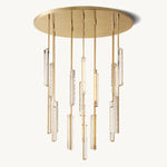 Astrelle Crystal Round Chandelier 56"
