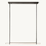 Astrelle Crystal Single Bar Linear Chandelier 60"