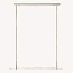 Astrelle Crystal Single Bar Linear Chandelier 60"