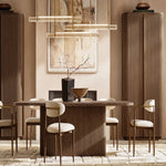 Astrelle Crystal Triple Bar Linear Chandelier