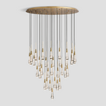 Soltaire Raindrop Round Chandelier