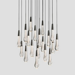 Soltaire Raindrop Round Chandelier